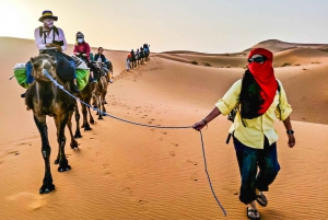 From Marrakech: 3-Day Sahara Tour to the Erg Chebbi Dunes