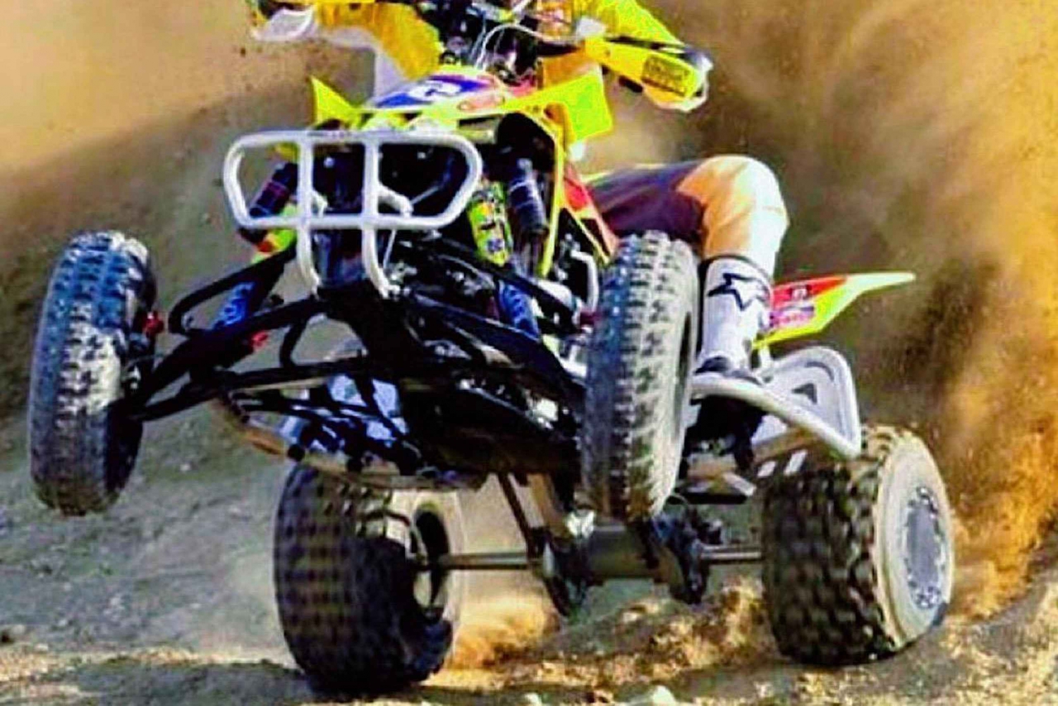 Fra Marrakech: Agafay-ørkenen på firhjuling med middag og show