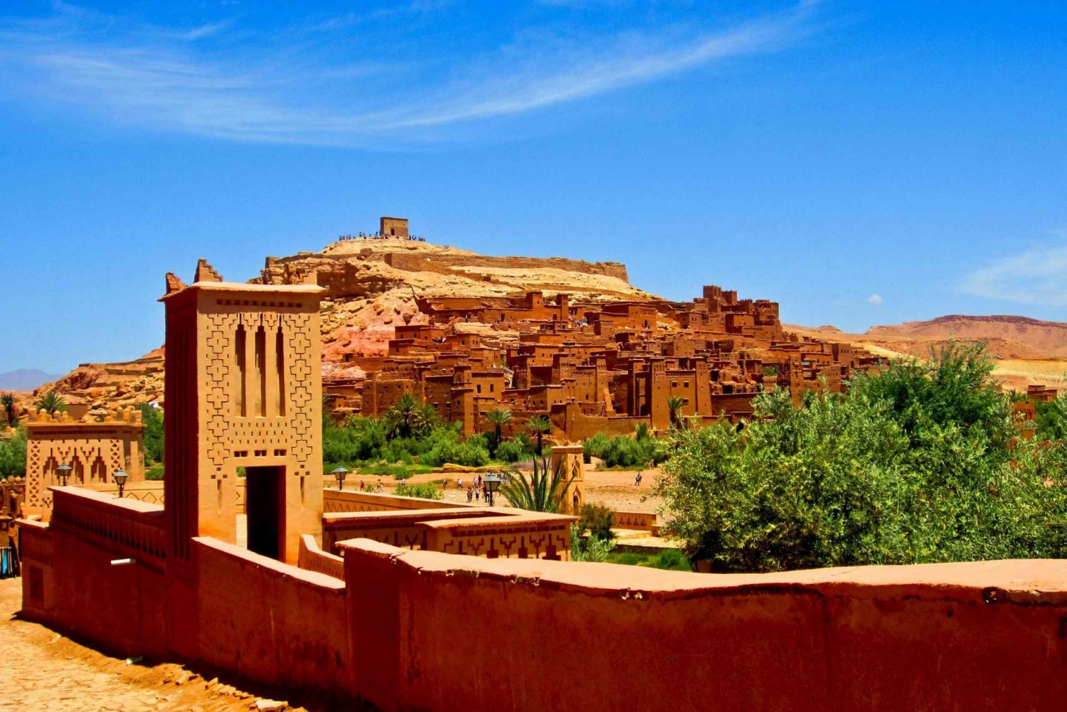 Från Marrakech: Dagsutflykt till Ait Benhaddou och Atlasbergen