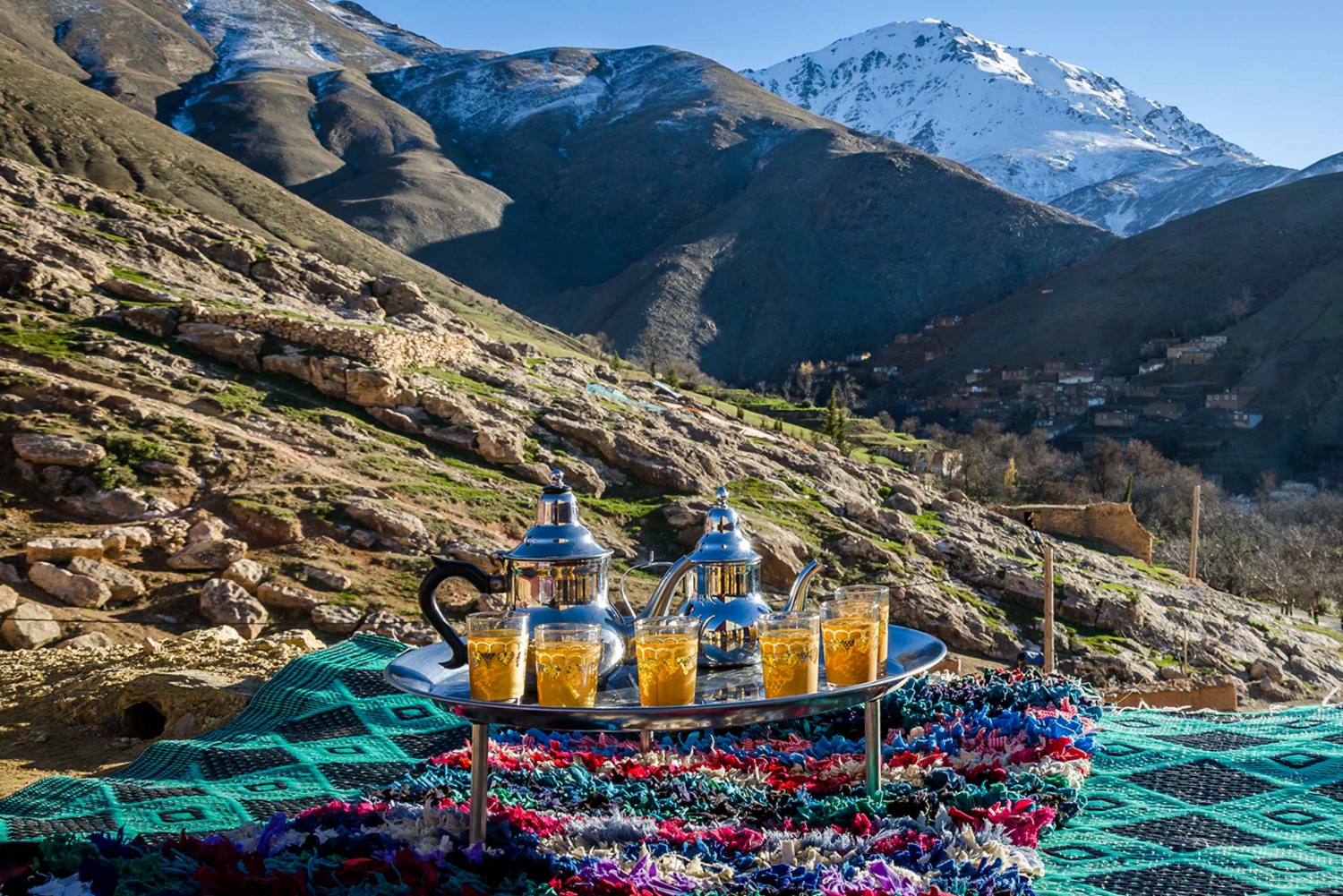 Från Marrakech: Asni och Imlil privat dagsutflykt