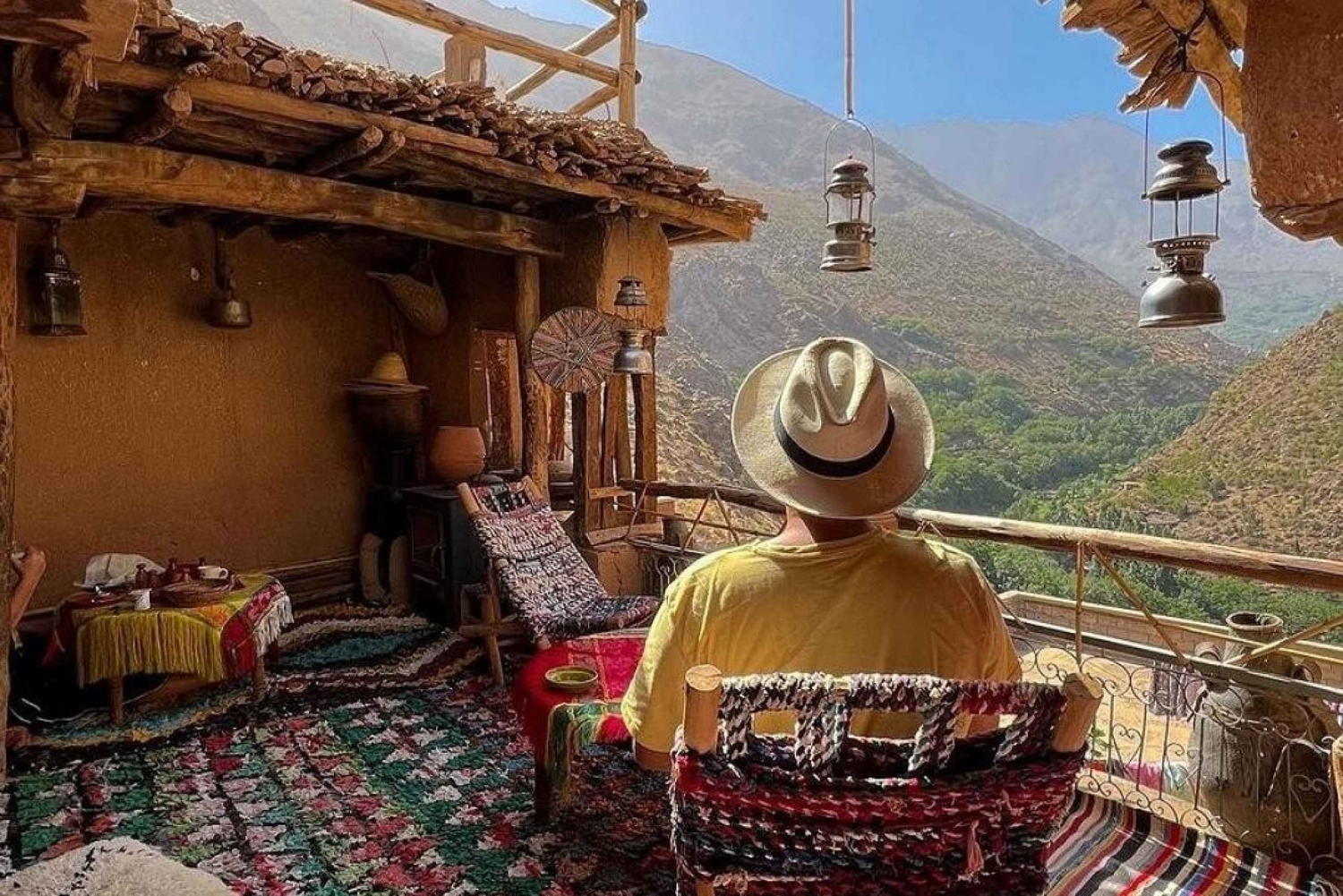 Z Marrakeszu: Wycieczka 1-dniowa Imlil i lunch w lokalnym domu rodzinnym