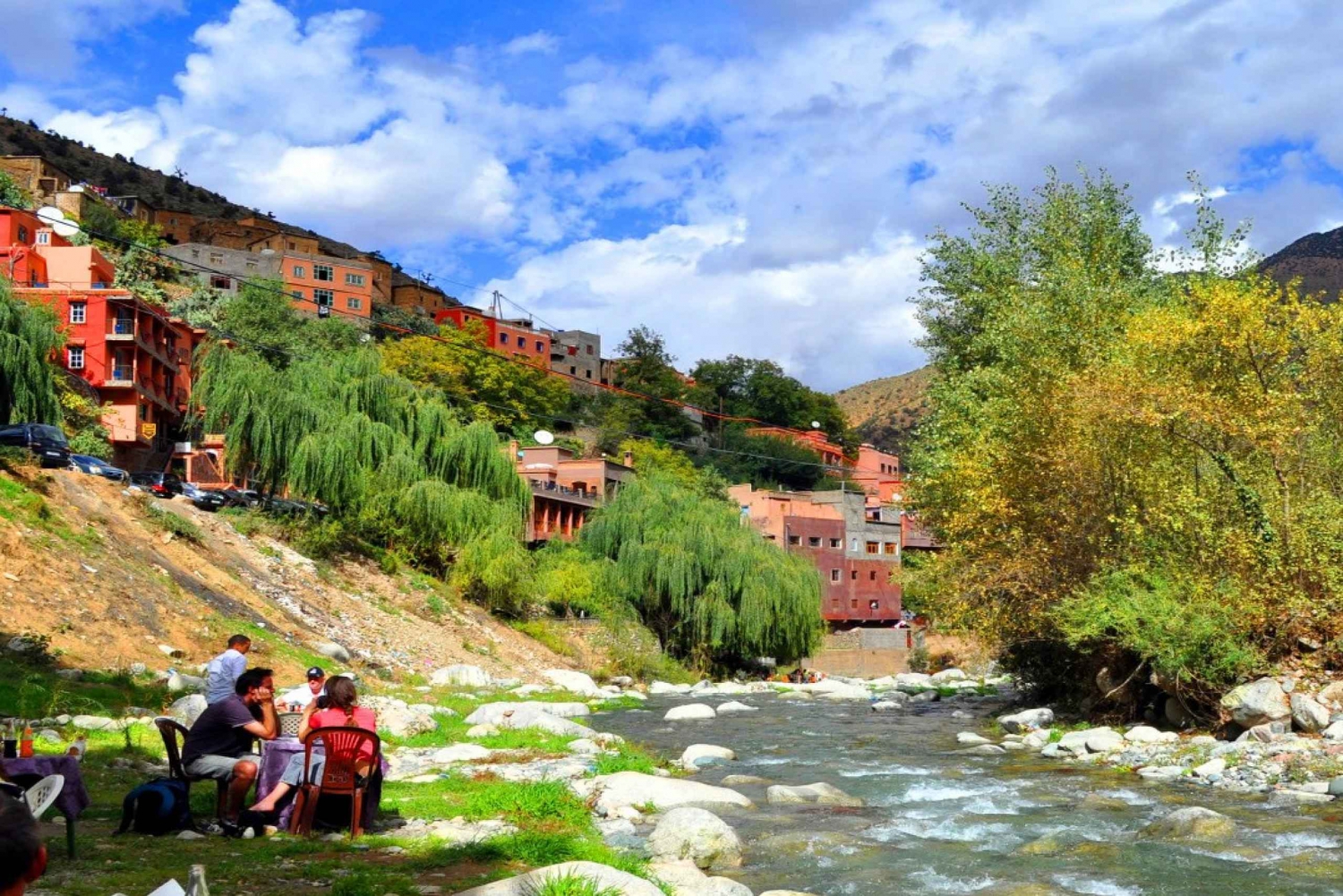 Marrakech : Visite privée de la vallée de l'Ourika dans les montagnes de l'Atlas et déjeuner