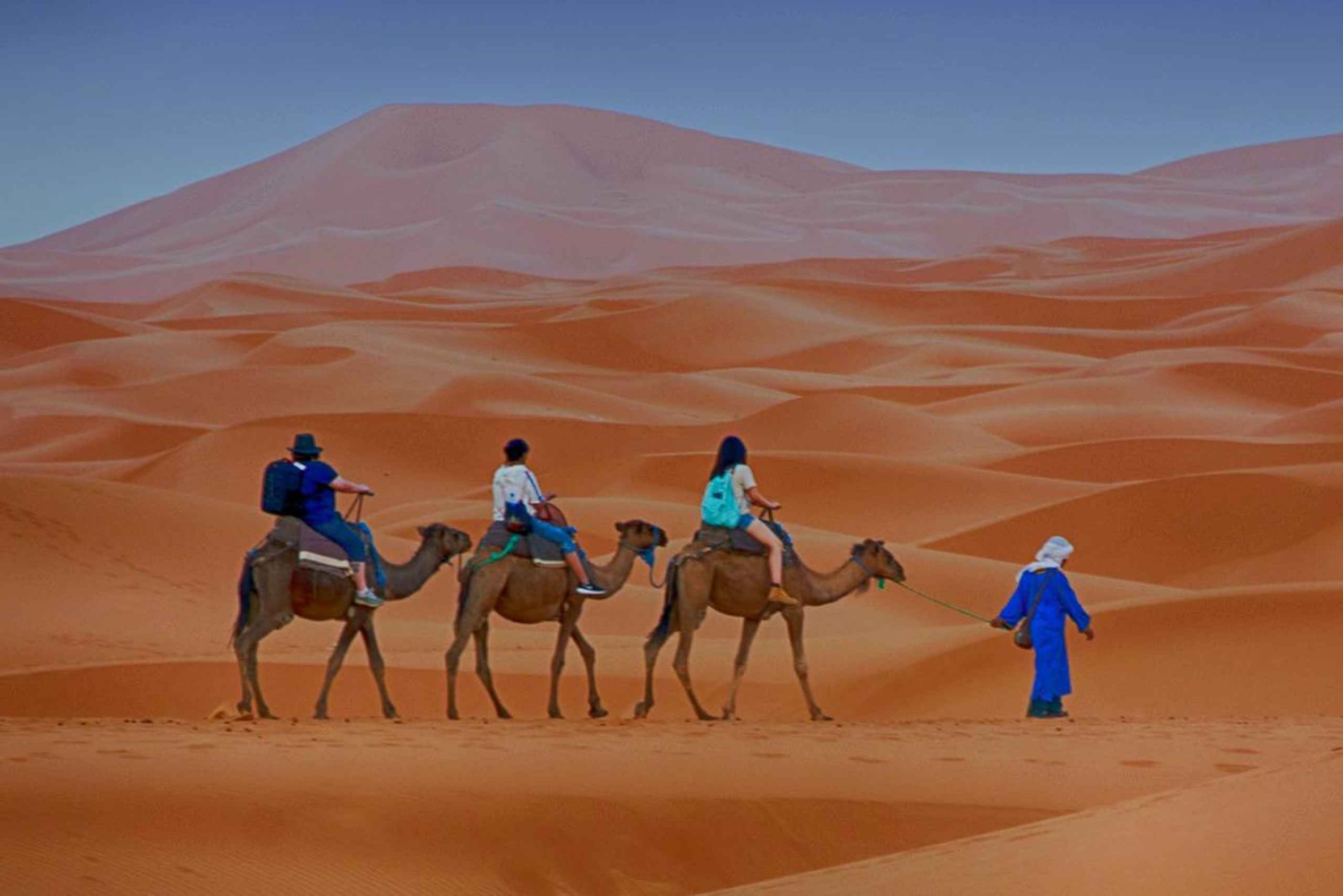 De Marraquexe: excursão de 3 dias ao deserto de Merzouga com jantar