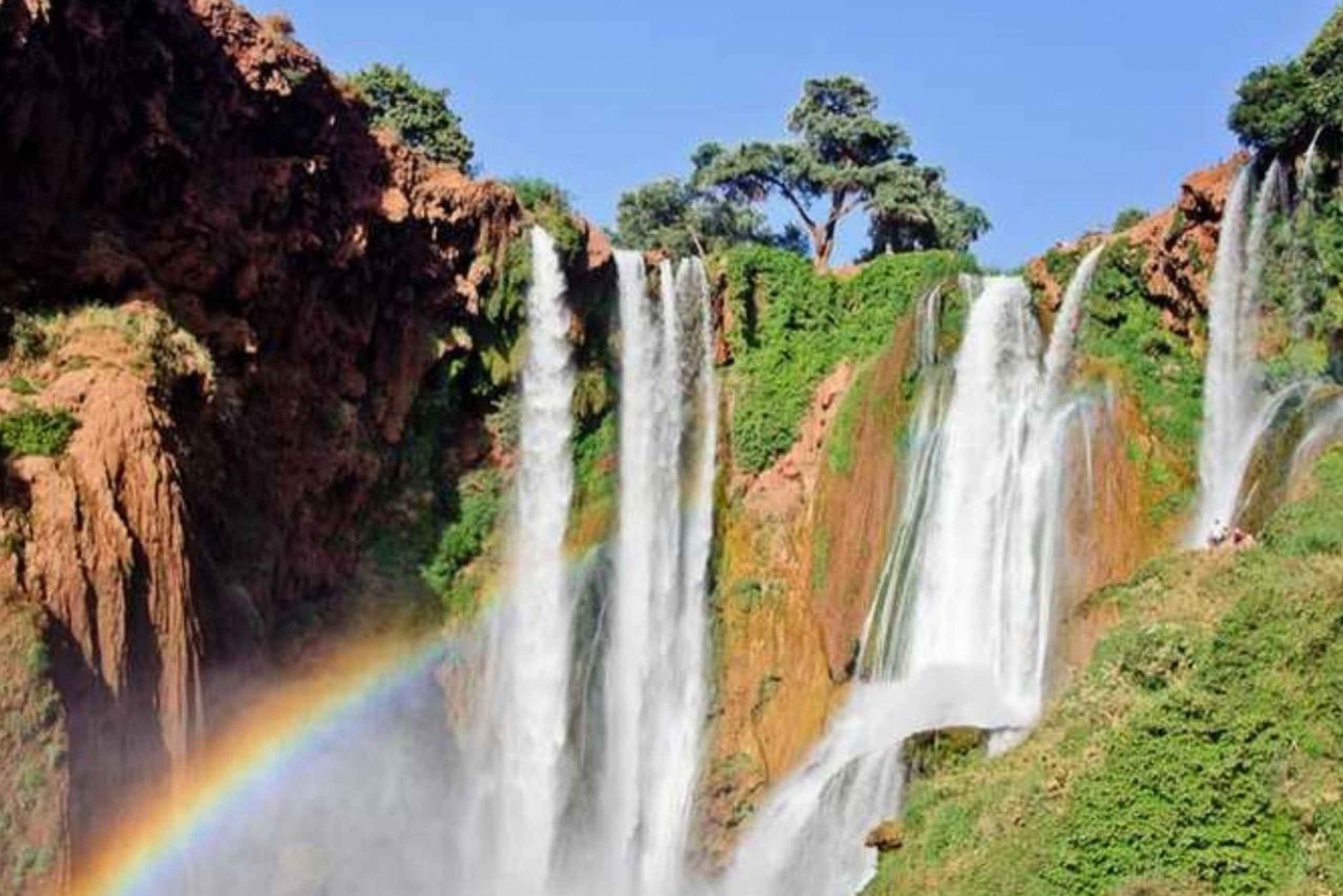 From Marrakesh: Ouzoud Falls Guided Trip with Boat Ride