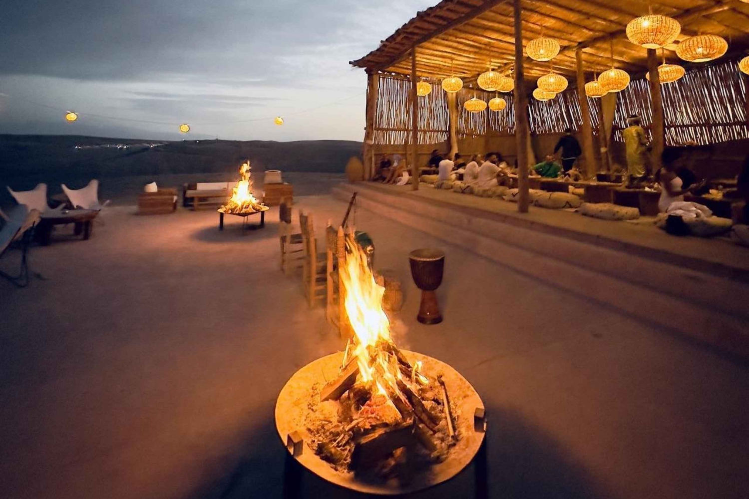 Marrakech: Agafay Desert Dinner and Sunset Camel Ride Trip