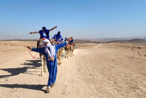 Marrakech: Kamelenrit in Agafay, dinershow en toegang tot het zwembad