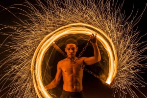 Marrakesh: kamelenrit, diner en vuurshow in de Agafay-woestijn