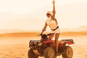 Marrakech: tour en quad por el desierto de Agafay, paseo en camello, cena y espectáculo.