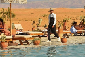 Marrakech: tour en quad por el desierto de Agafay, paseo en camello, cena y espectáculo.