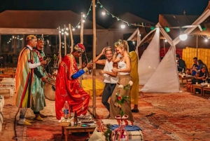 Marrakech: tour en quad por el desierto de Agafay, paseo en camello, cena y espectáculo.