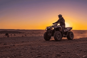 Marrakech: tour en quad por el desierto de Agafay, paseo en camello, cena y espectáculo.