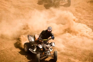 Marrakesh: Agafay-ørkenen – firhjuling og middagsshow ved solnedgang