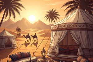 Marrakech: Desert Agafay Quad, Camel Ride & Fire Show Dinner