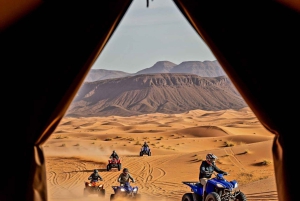 Marrakech: Desert Agafay Quad, Camel Ride & Fire Show Dinner