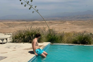 Marrakech: cena buffet en Agafay con quad, camello y piscina