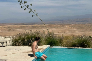 Marrakech: cena buffet en Agafay con quad, camello y piscina