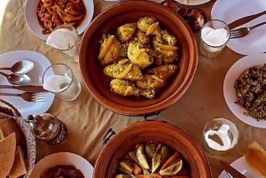 Marrakech: cena buffet en Agafay con quad, camello y piscina
