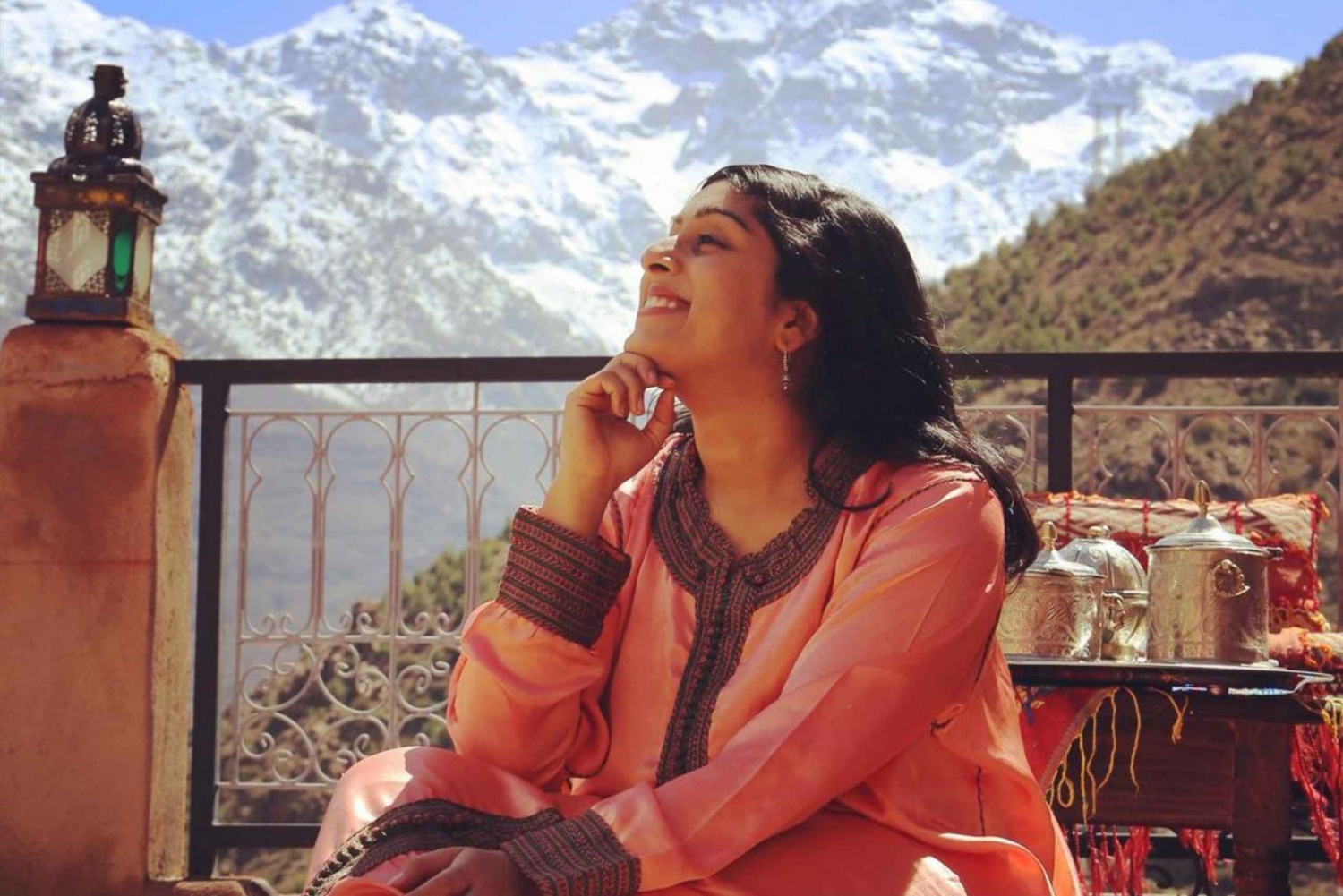 Marrakech Atlasbergen, Berberbyar & Vattenfall Tour