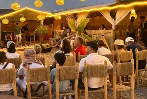 Marraquexe: passeio de camelo, jantar e espetáculo de fogo em Agafay