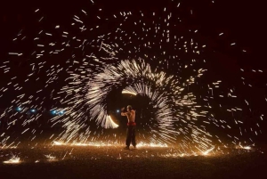 Marraquexe: passeio de camelo, jantar e espetáculo de fogo em Agafay