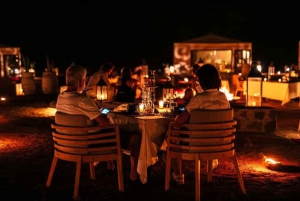 マラケシュ：アガファイ砂漠のサンセット＆ラクダ乗り、ディナーショーをお楽しみください