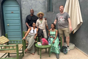 Marrakech: Ben Youssef, salainen puutarha ja medina -opastettu kierros