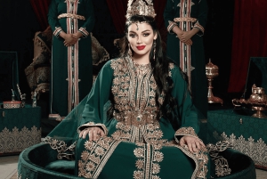 Marrakesh: Agafay-ørkenen – firhjuling og middagsshow ved solnedgang