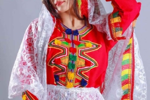 Marrakesh: Agafay-ørkenen – firhjuling og middagsshow ved solnedgang