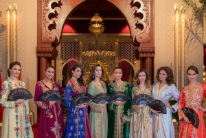 Marrakesh: Agafay-ørkenen – firhjuling og middagsshow ved solnedgang