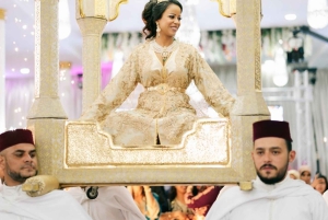 Marrakesh: Agafay-ørkenen – firhjuling og middagsshow ved solnedgang