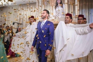 Marrakesh: Agafay-ørkenen – firhjuling og middagsshow ved solnedgang