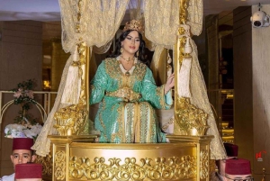 Marrakesh: Agafay-ørkenen – firhjuling og middagsshow ved solnedgang