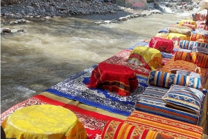 Marrakech: excursión de un día al valle de Ourika con guía local a las cascadas.