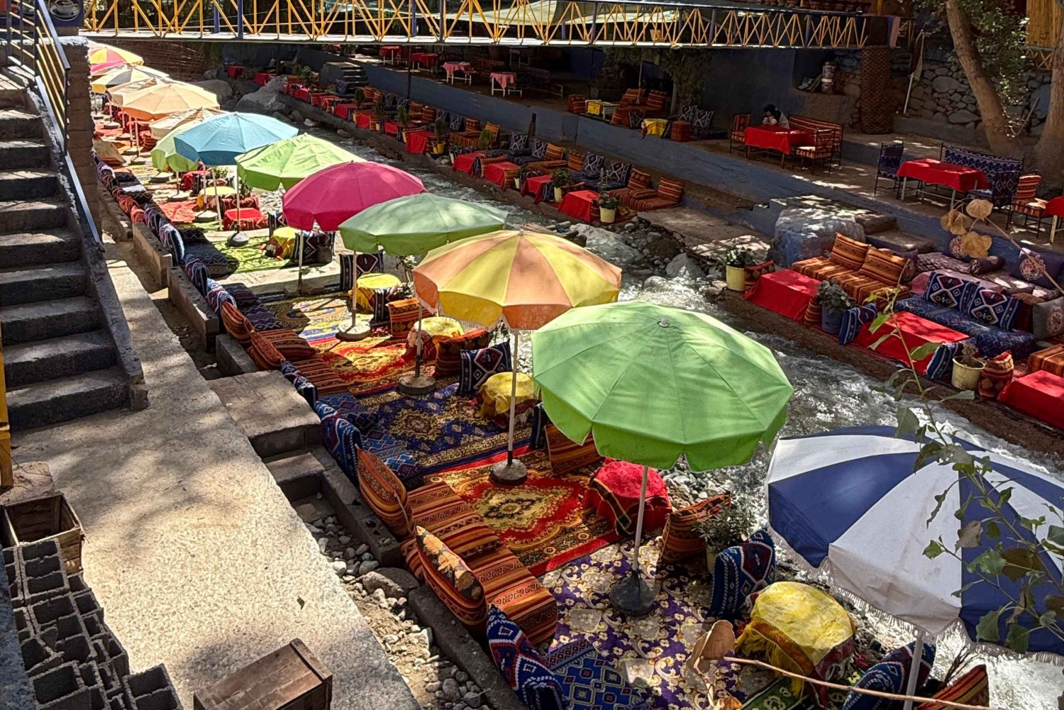 Марракеш: водопад Оурика, горы Атлас, гончарная мастерская и обед