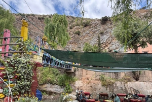 Marrakesh: Atlasvuoret, Ourika, berberikylät ja lounas