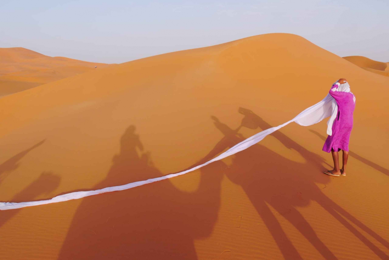 マラケシュからフェズまでの3日間砂漠ツアー（ラクダとラグジュアリーテント）