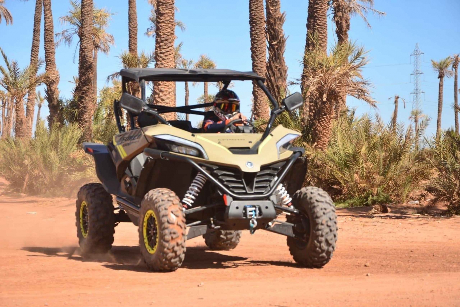 Marrakech : Excursion en buggy dans l'oasis de Palmiers et le désert de Jbilat