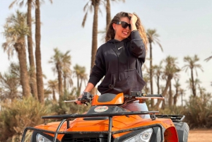 Приключение на верблюдах в пальмовой роще Марракеша