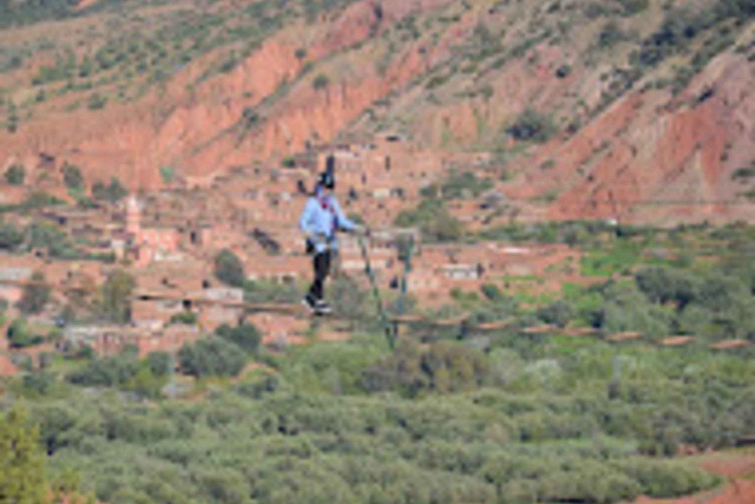 Marrakech: Zip-Line nelle montagne dell'Atlante e nei villaggi berberi