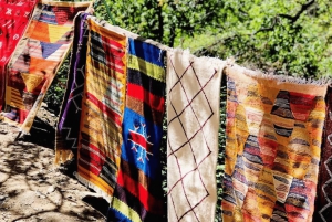 Marrakesh: Atlas Mountains, Ourika Valley, Waterfall / Guide