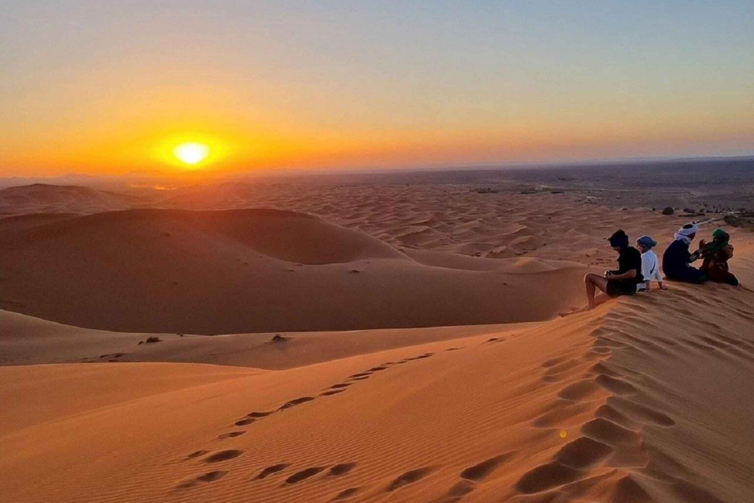 Merzouga-Marrakech:2 päivän matka ja yö Ouarzazatessa