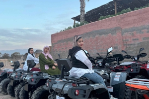 Vallée de l'Ourika : Aventure en quad, balade à dos de chameau et randonnée pédestre
