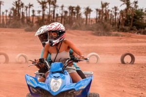 Vallée de l'Ourika : Aventure en quad, balade à dos de chameau et randonnée pédestre