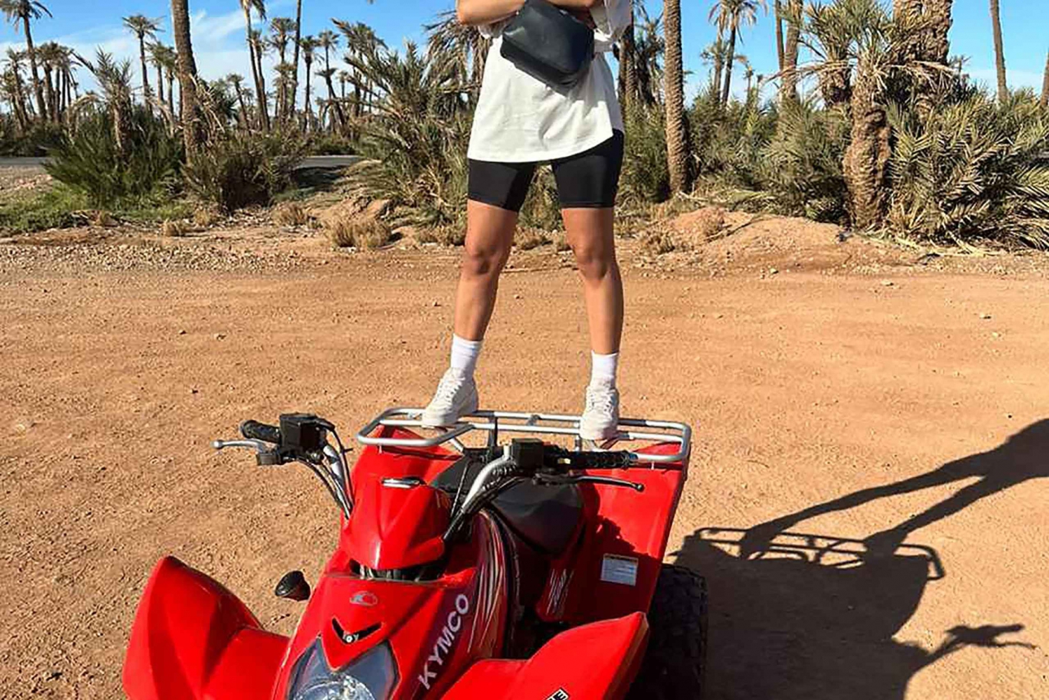 Palmeraie Marrakech Kamelridning & Fyrhjulingpaket Upplevelse