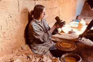 Marrakech: een dag vol natuur, pottenbakken, wandelen en zwemmen