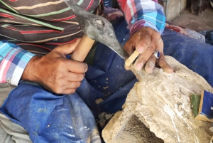 Marrakesh: kamelenrit, diner en vuurshow in de Agafay-woestijn