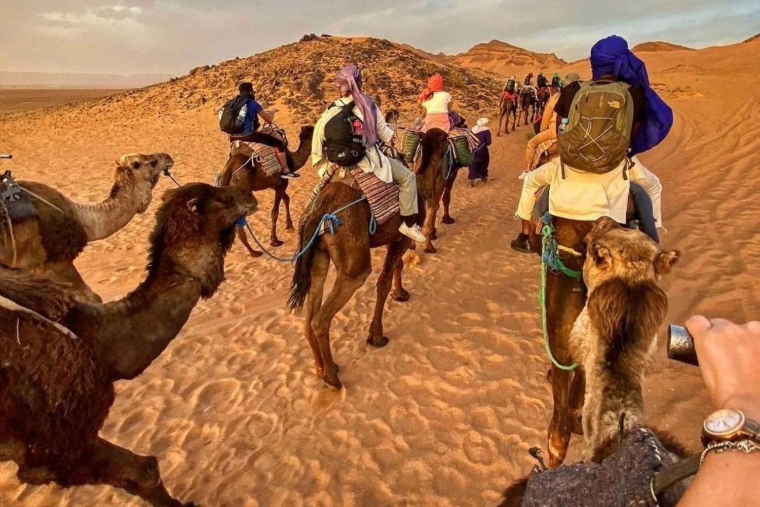 Pustynia Zagora: 2-dniowa wyprawa pustynna na 1 noc do zapamiętania