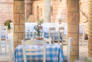 To Petrino tavern in Golden Bay Beach Hotel