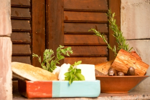 To Petrino tavern in Golden Bay Beach Hotel