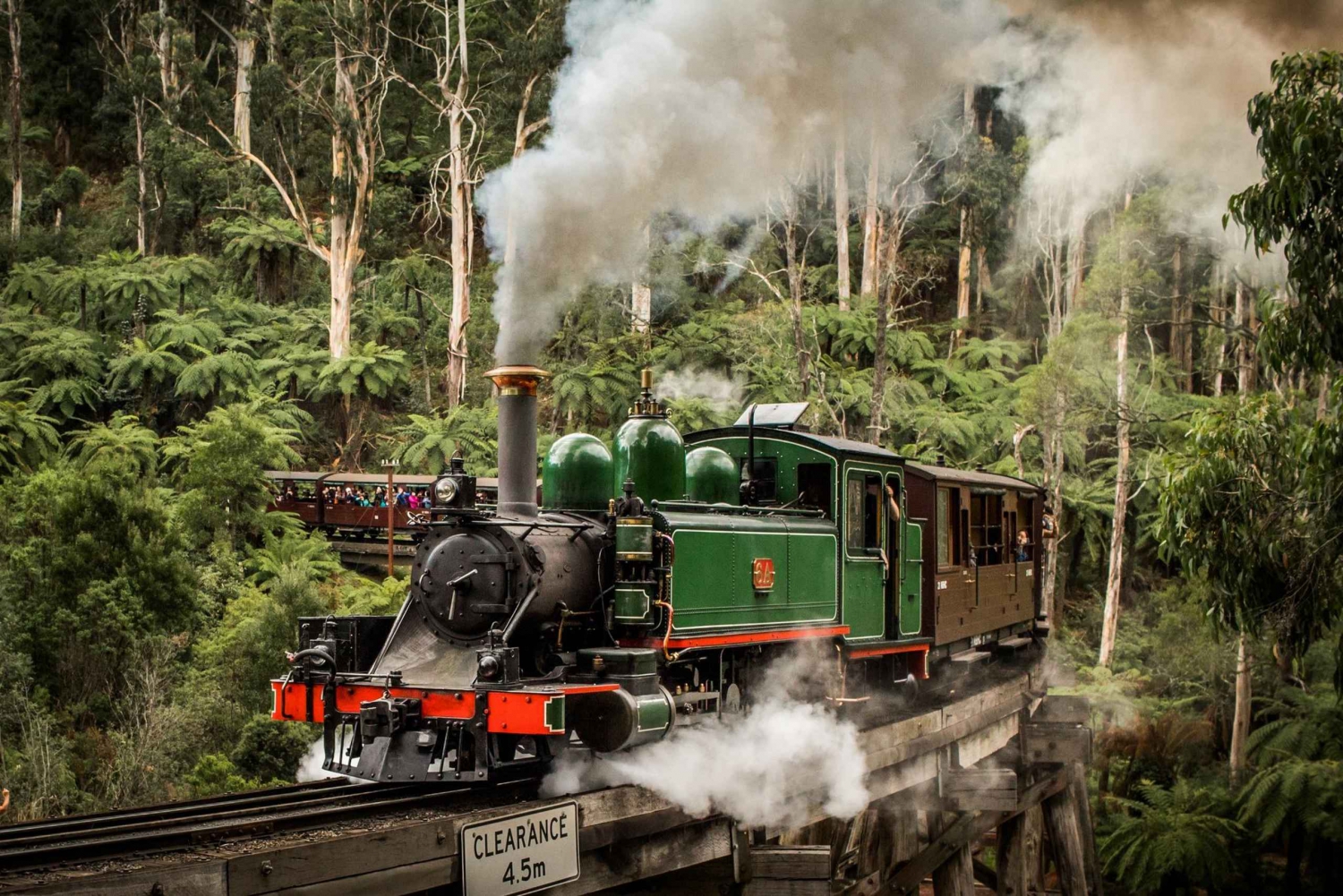 Melbourne: Private Tour mit dem Puffing Billy Train & Wildtierzoo